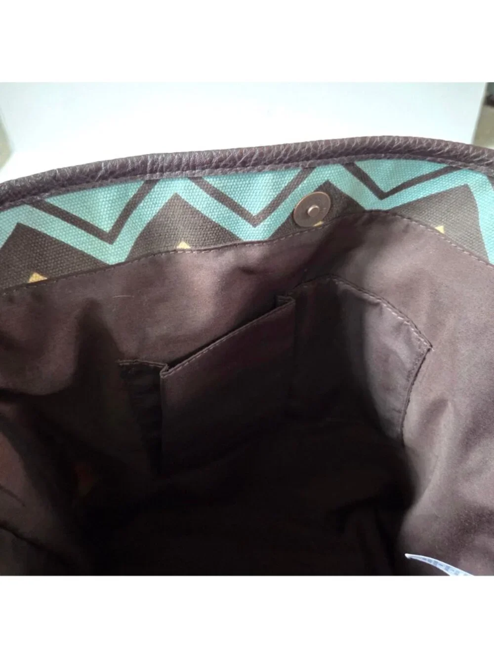 Missoni X Target Tote Bag Canvas Zig Zag Chevron Purse Travel Shopping